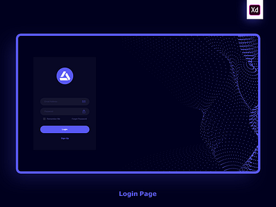 Login Page for web design graphic design home page landing page login sign up ui ux web design website