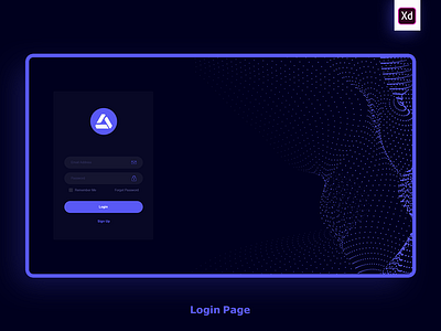Login Page for web