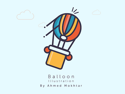 Balloon branding design graphic design icon illustration vector