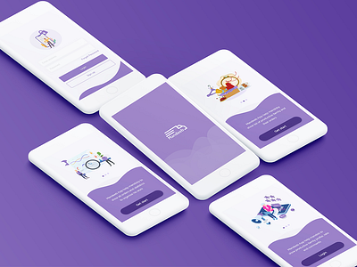 Mandeeb App Onboarding android android app design graphic design ios mobile app ui ux web design