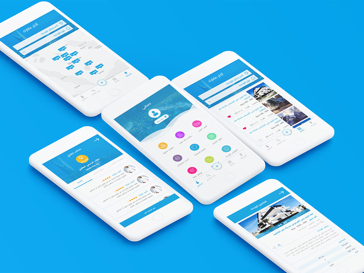 Real estate App by Ahmed Mokhtar on Dribbble