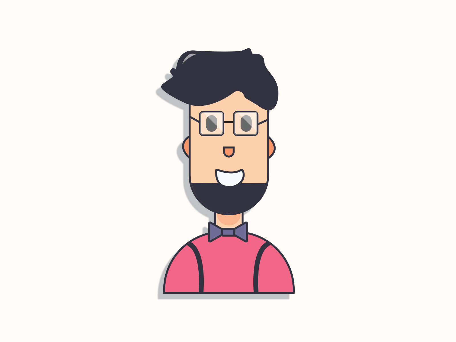 Boy Illustration by Ahmed Mokhtar on Dribbble