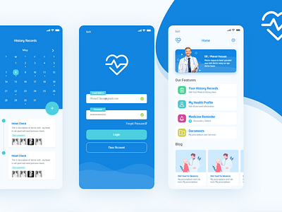 Medical History UI Home