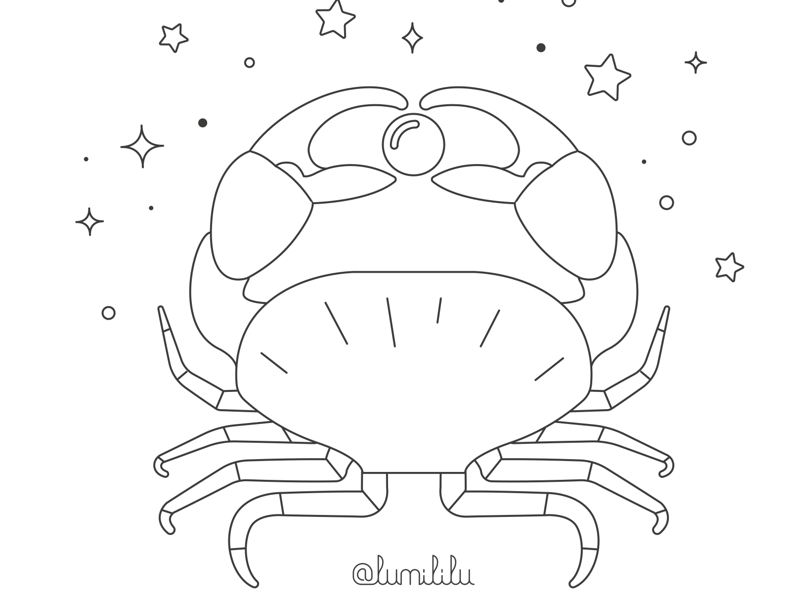 crab by lumililu on Dribbble