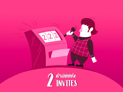 2x Dribbble invites dribbble dribbble invite dribbble invites giveaways invite invites prospect