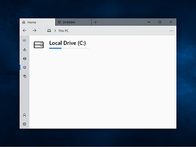 New Windows Explorer Concept design edge explorer fluent new os redstone ui upate windows