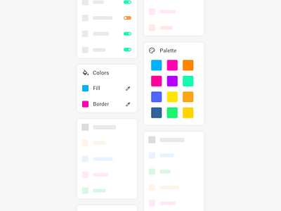 Color Picker Card Panel card challange color design material panel picker