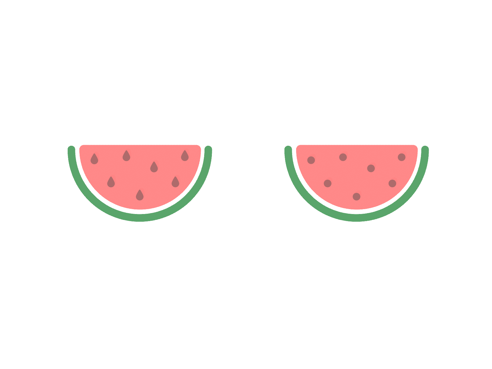 Animation training : watermelon animation graphic design illustration ui ui design