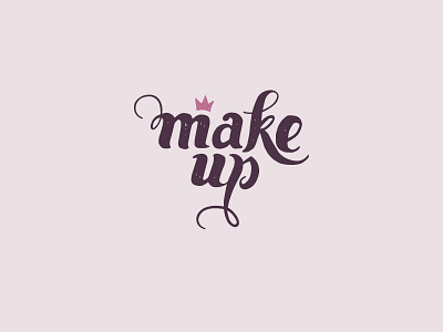 Make up logo identity logo mark symbol