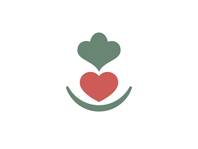 Love Organic Logo heart identity logo love mark organic symbol