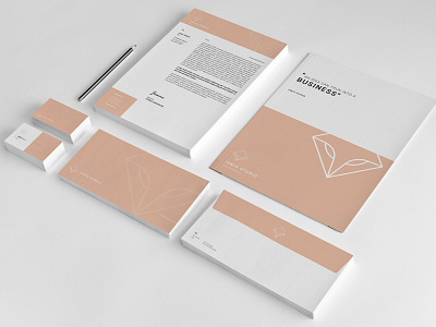 IGNIS Studio Brand Identity Pack a4 letter brand business card envolope eps folder identity letterhead minimal mockup mordern desing realistic showcase tropikana brand identity vector