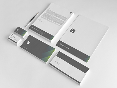 Brand Identity brand identity business card corporate design invoice letterhead stationery set vector file