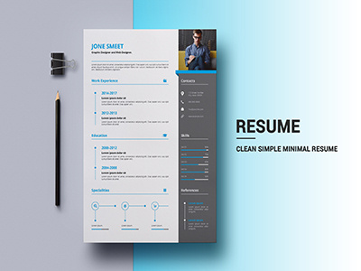 Minimal Resume clean corporate coverletter cv minimal profetionsalresume resume clean resume imran stock simple