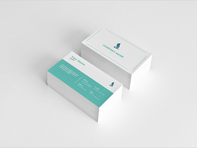 Business Card 3x2.5 business card business card design card corporate design fresh design simple design snaiby