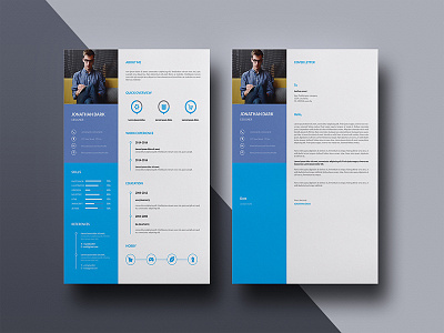 Minimal Resume clean corporate coverletter cv minimal profetionsalresume resume simple