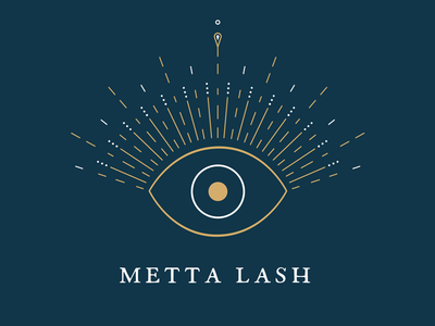 Metta Dribble branding creative direction design illustration logo