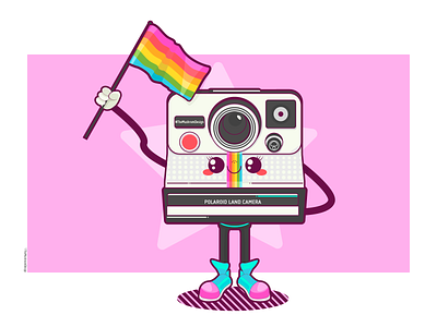 Polaroid Pride -  TheMushroomDesign