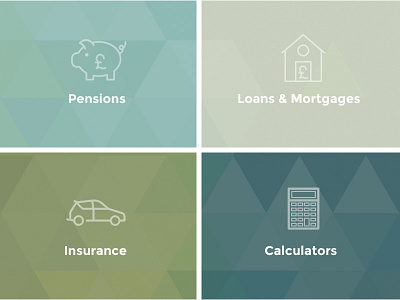 Financial CTA website modules cta financial icons website