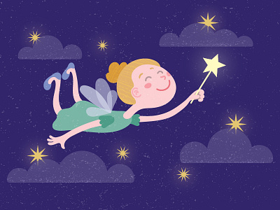 Fairy adobe fairy illustration illustrator vector
