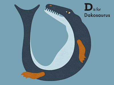 D is for Dakosaurus