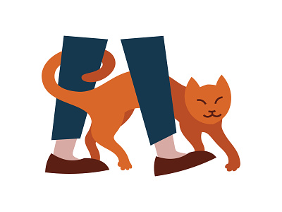 Cat adobe animal cat illustration illustrator vector
