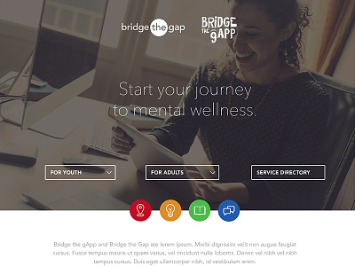 Newfoundland Labrador Mental Health App mental health website design wellness