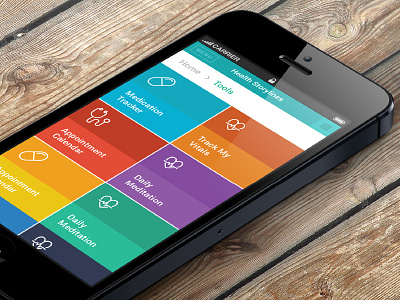 Health Storylines App Design