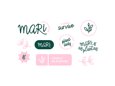 🌸 Mari & as Plantas | Visual Identity