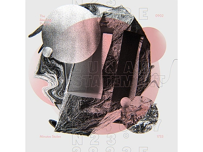 0902 abstract design everyday experimental graphic design lunar poster the stealing project type