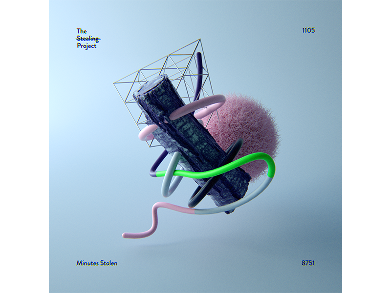 1105 print cinema4d illustration the stealing project graphic design experimental stilllife design everyday poster
