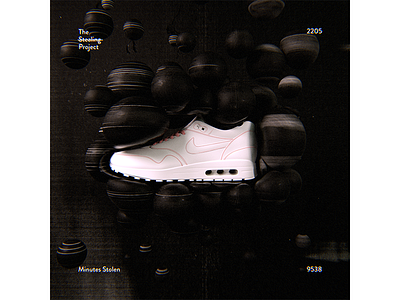 2205 airmax cinema4d design everyday experimental graphic design illustration nike poster print stilllife the stealing project