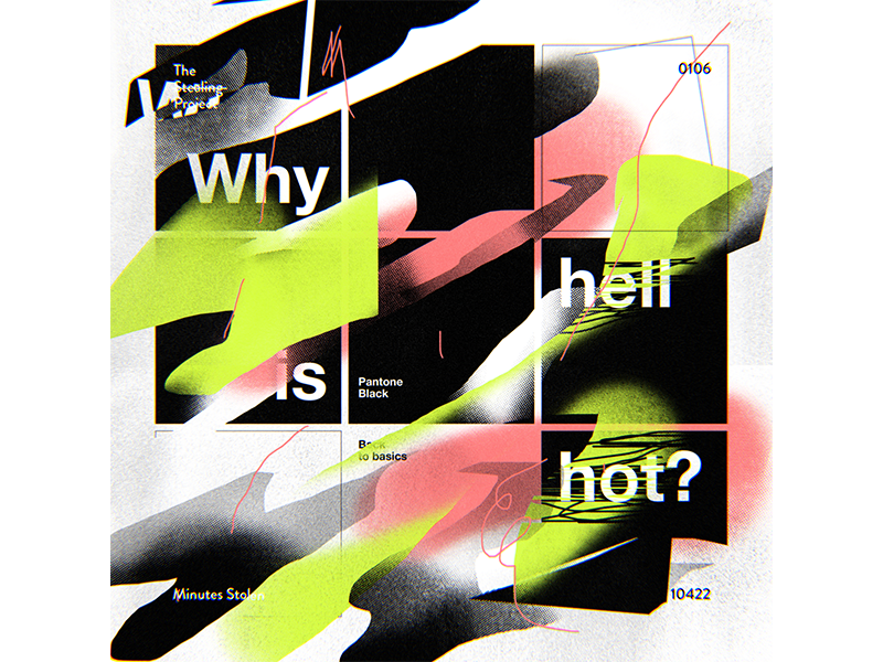 0106 geometric print cinema4d illustration the stealing project graphic design experimental set design everyday poster abstract