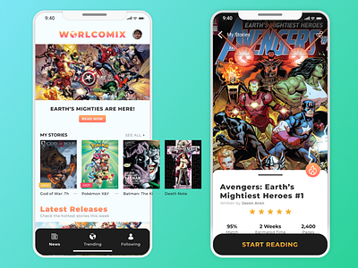 Worlcomix [Comics buying app]