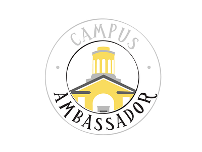 Campus Ambassador Logo 2d adobe illustrator campus illustration logo logo design university