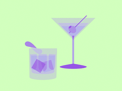 Day 39: Cocktails booze cocktail drink drinks everyday icon a day illustration nice weather shine simple sunny