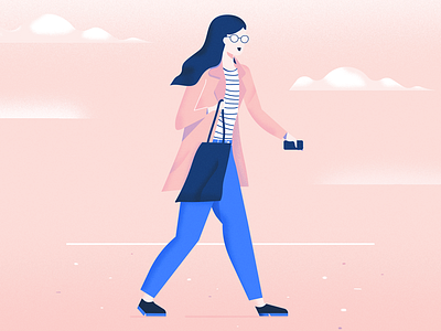 Hi girl, hi! by Frederique Matti on Dribbble