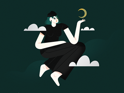 witchy vibes by Frederique Matti on Dribbble