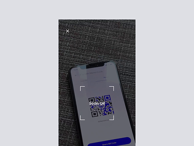 Money Transferring via QR after effects animation animation app bank banking camera design finance fintech mobile app money motion movement payment qr scan transfer ui ux