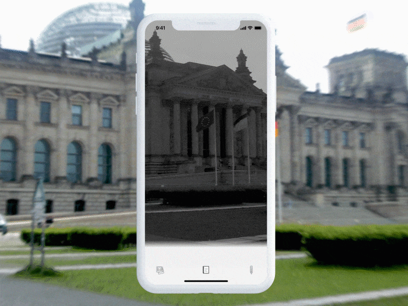 toTown - AR View ar ar camera ar map ar view augmented reality berlin building experience tourism