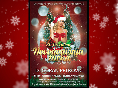 New Year Party Flyer christmas flyer funny label new year eve party photoshop sexy winter