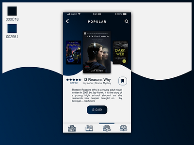 BOOKSTORE APP UI