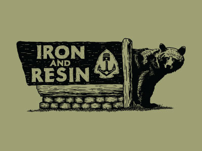 Roam Wild Tee Graphic for Iron & Resin