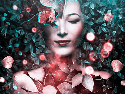 Silence art inhale photomanipulation spirit