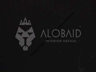 ALOBAID Interior Design branding design graphic interior design mark packaging