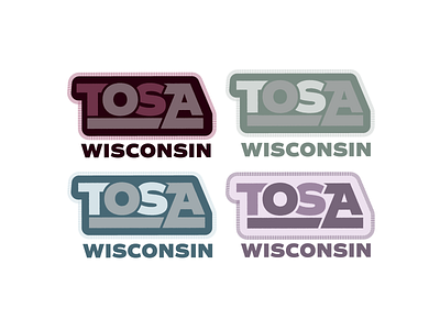 Wauwatosa, Wisconsin Pattern + Custom Type brand identity brand identity design branding design illustration midwest midwest type milwaukee mke tosa typography vector vector art vector illustration wauwatosa