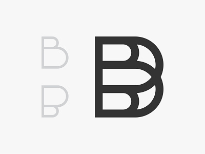 BB bb logo brand branding design icon identity illustration inspiration letter bb lettermark logo logodesign logoinspiration monogram simple vector