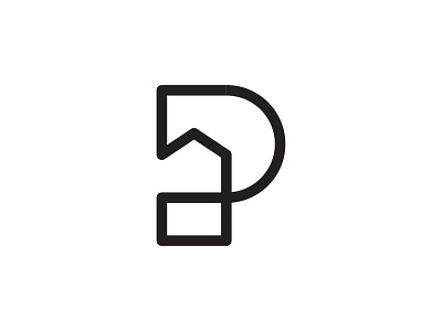 P + House brand clean design flat house icon identity letter p lettermark logo logodesigns logoforsale minimal minimalist logo monogram monogram logo p logo real estate simple