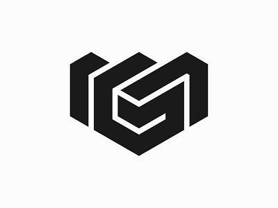 GM/MG monogram logo by logoperlente on Dribbble