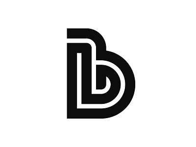 B logo