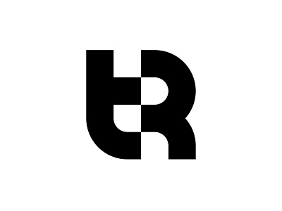 TR brand branding design digital icon identity illustration initial logo lettermark logo logodesigns minimalist logo monogram monogram logo pixel simple logo technology tr logo tr mark